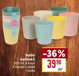 Billa Sada kelímků nabídka