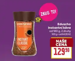 Billa EDUSCHO Instantní káva nabídka