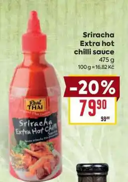 Billa Sriracha Extra Hot Chilli Sauce nabídka