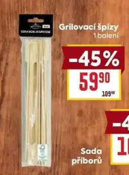 Billa Grilovací špízy nabídka