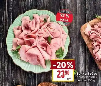 Billa ŠUNKA BEČVA nabídka