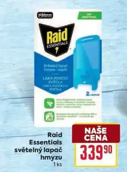 Billa RAID ESSENTIALS Světelný lapač hmyzu nabídka
