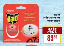 Billa Raid Nástaha na mravence nabídka
