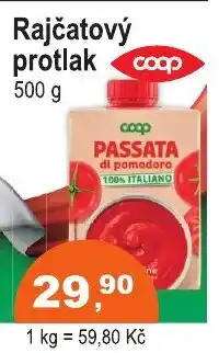 COOP DISKONT Rajčatový protlak nabídka