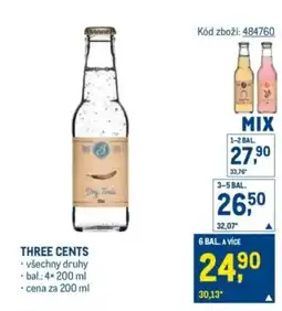 Makro Three cents nabídka