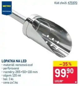 Makro Lopatka na led nabídka
