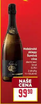 Billa Habánské sklepy Šumivá vína nabídka