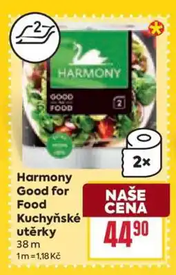 Billa Harmony Good for Food Kuchyňské utěrky nabídka