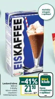 Billa Ledová káva nabídka
