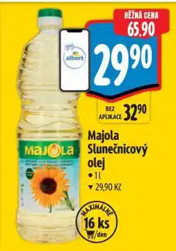 Albert Majola Slunečnicový olej nabídka