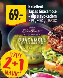 Albert Excellent Tapas Guacamole - dip s avokádem nabídka