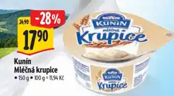Albert Kunín Mléčná krupice nabídka