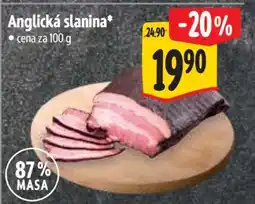 Albert Anglická slanina nabídka