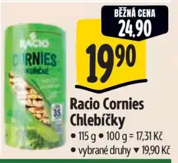 Albert Racio Cornies Chlebíčky nabídka