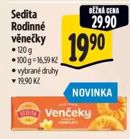 Albert Sedita Rodinné věnečky nabídka