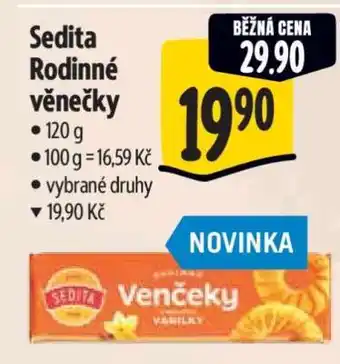 Albert Sedita Rodinné věnečky nabídka