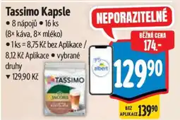 Albert Tassimo kapsle nabídka