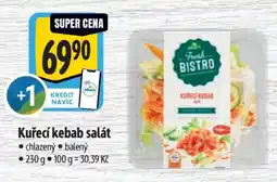 Albert Kuřecí kebab salát nabídka