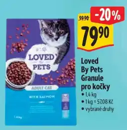 Albert Loved By Pets Granule pro kočky nabídka