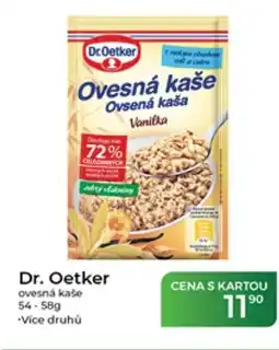 Tamda Foods Dr. Oetker ovesná kaše nabídka
