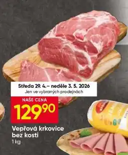 Hruška Vepřová krkovice bez kosti nabídka