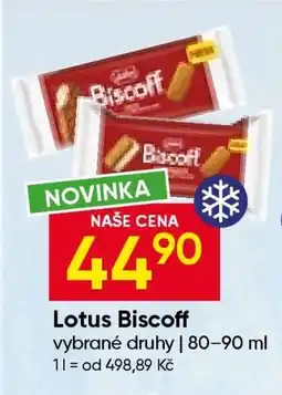 Hruška Lotus Biscoff nabídka