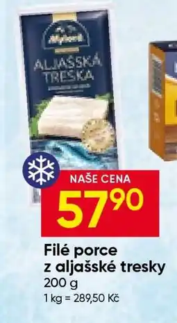 Hruška Filé porce z aljašské tresky nabídka