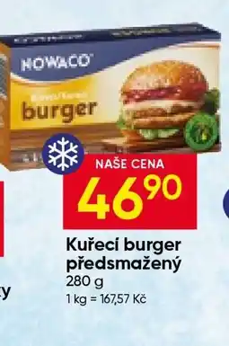 Hruška Kuřecí burger předmažený nabídka
