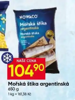 Hruška Mořská štika argentinská nabídka
