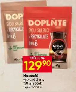 Hruška Nescafé nabídka