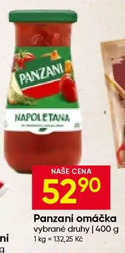 Hruška Panzani Omáčka nabídka