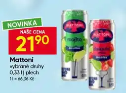 Hruška Mattoni nabídka
