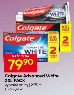 Hruška Colgate Advanced White XXL PACK nabídka