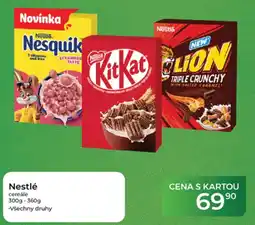 Tamda Foods Nestlé cereále nabídka