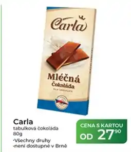 Tamda Foods Carla tabulková čokoláda nabídka