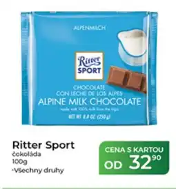 Tamda Foods Ritter Sport čokoláda nabídka