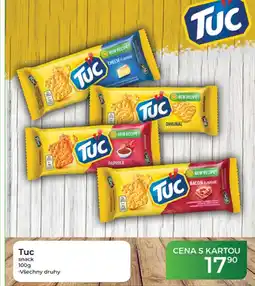 Tamda Foods Tuc snack nabídka