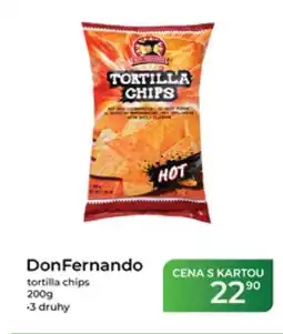 Tamda Foods DonFernando tortilla chips nabídka