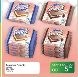 Tamda Foods Manner Snack oplatky nabídka