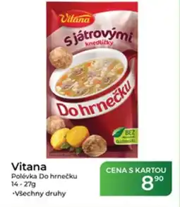 Tamda Foods Vitana Polévka Do hrnečku nabídka