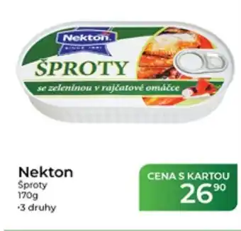 Tamda Foods Nekton Sproty nabídka