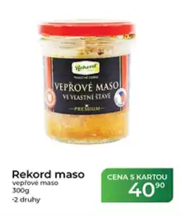 Tamda Foods Rekord maso vepřové maso nabídka