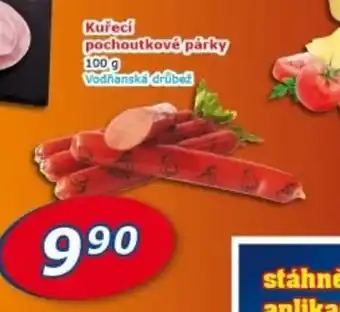 Kuřecí pochoutkové párky