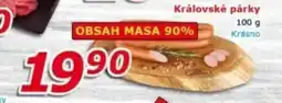 ESO MARKET Královské párky nabídka