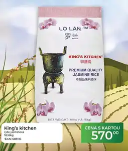 Tamda Foods King's kitchen rýže jasmínová nabídka