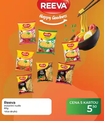 Tamda Foods Reeva instantní nudle nabídka