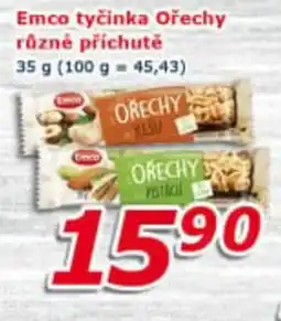 ESO MARKET EMCO Tyčinka ořechy různé příchutě nabídka
