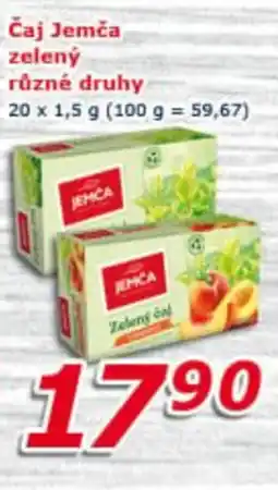 ESO MARKET Čaj jemča zelený různé druhy nabídka
