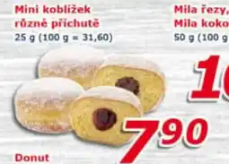 ESO MARKET Mini koblížek různé příchutě nabídka