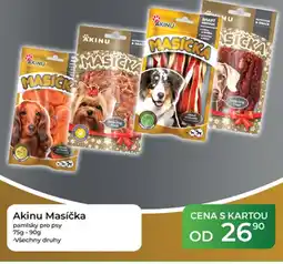 Tamda Foods Akinu Masíčka pamlsky pro psy nabídka